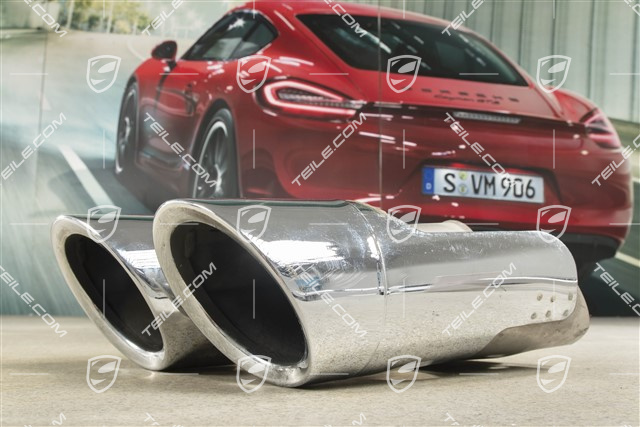 Tail pipe, polished, R