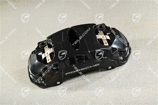 Zacisk hamulcowy przedniej osi, Czarny połysk, L