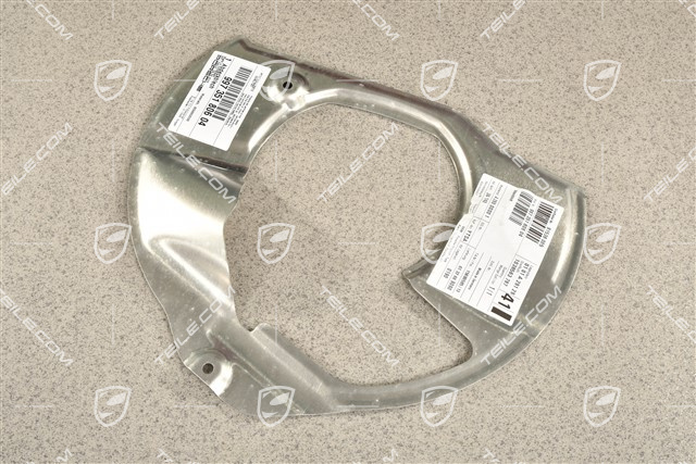 C2S / C4S / GTS, Front axle disc brake protective plate, R