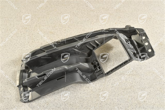 Front bumper Grille / Insert Cover, ACC, Black, R