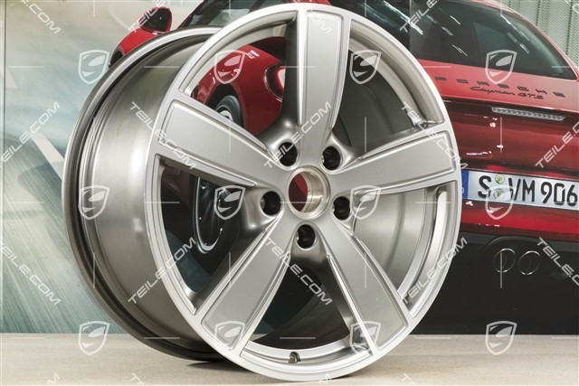 20" felga Cayenne Sport Classic, 10,5J x 20 ET55, platynowy srebrny