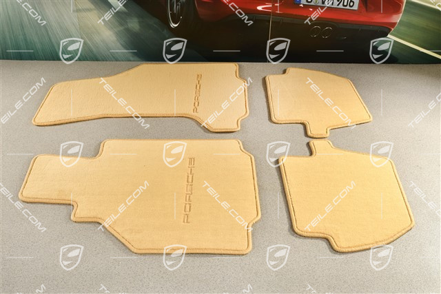 Fußmatten-Set, 4-teilig (996), für Modelle mit BOSE Sound-System, "savanna" beige