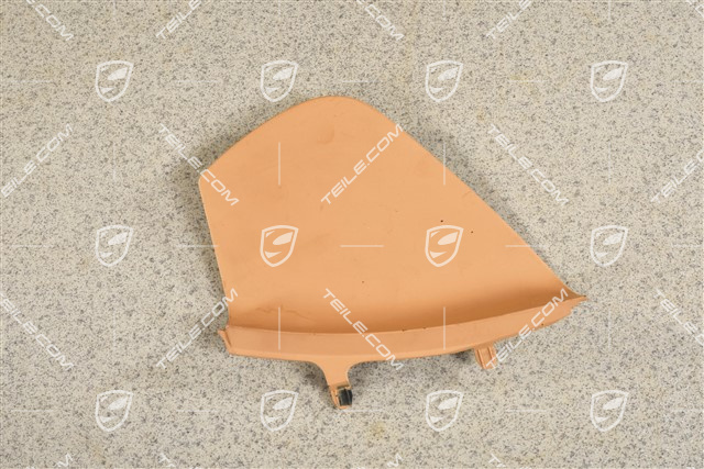 Dashboard trim lower part side cover, Sand Beige, L