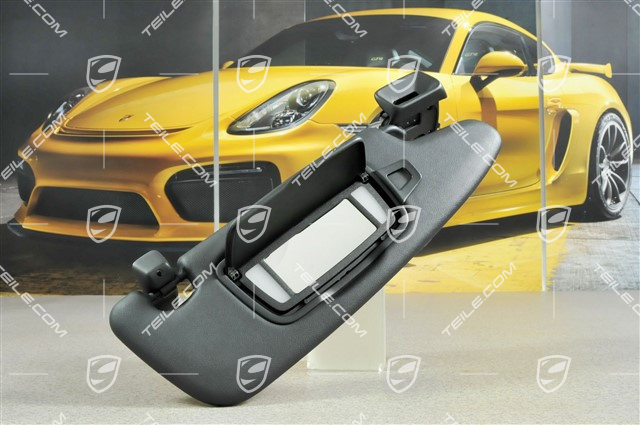 Sonnenblende, Innenlichtpaket, Schwarz, R