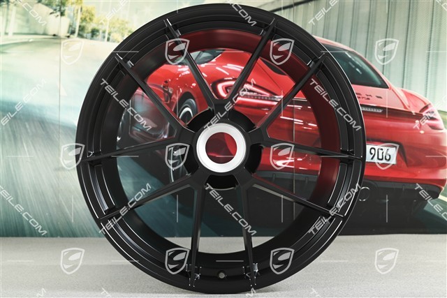 21-inch wheel rim Carrera GTS, 11,5J x 21 ET79, center lock, black satin matt