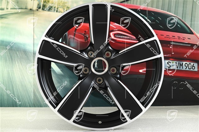 20" Felga Carrera Sport, 10,5J x 20 ET47, czarny satynowy półmat