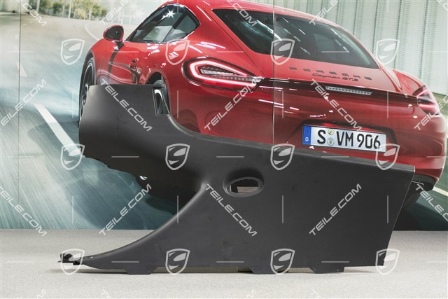 Verkleidung von C-Säule, Schwarz, R