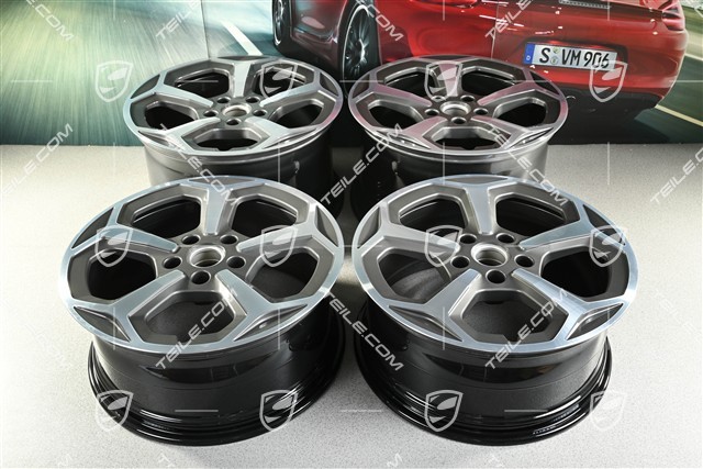 20-inch Taycan Offroad Design wheel rim set, 9J x 20 ET54 + 11J x 20 ET60