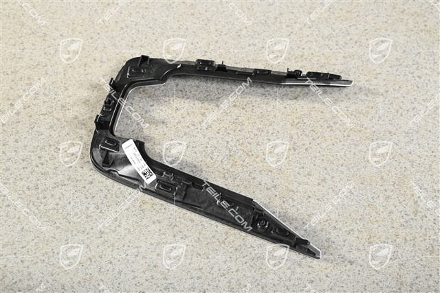 Dekor / Listwa ozdobna konsoli środkowej, Aluminium czarny mat