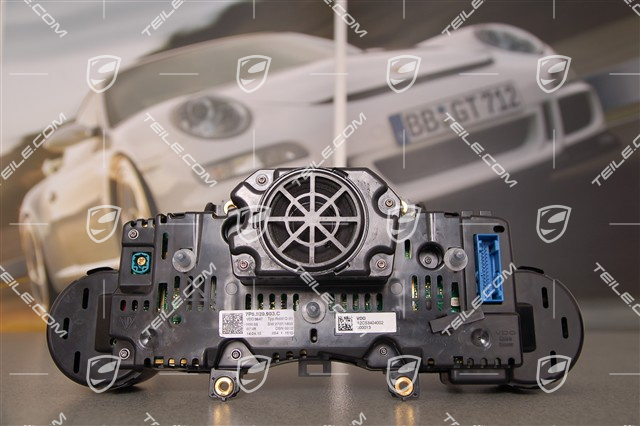 Kombiinstrument, Zifferblätter in Silber, Hybrid