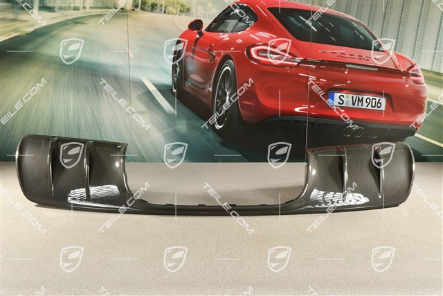 Coupe, Sport design, Dokładka tylnego zderzaka / dyfuzor, Carbon