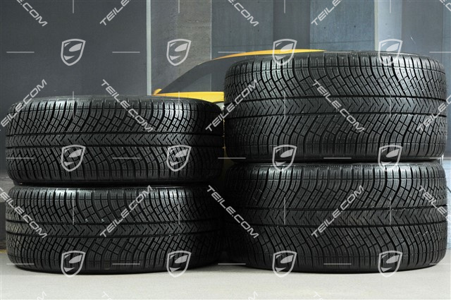 20" Winterräder Satz Carrera S (IV), gebrauchte Felgen 8,5J x 20 ET49 + 11J x 20 ET56 + NEUE Michelin Pilot Alpin PA4 N1 Winterreifen 245/35 R20 + 295/30 R20