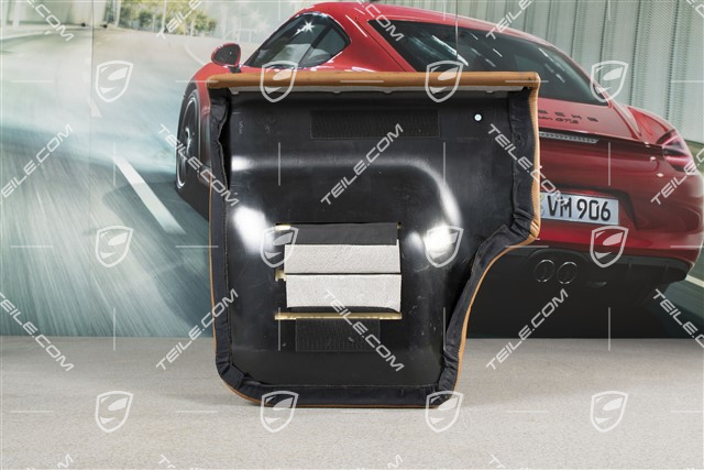 Siedzenia tylne, siedzisko, Coupe/Targa, skóra marszczona, Brown/Natural, L