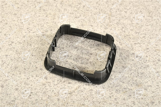 Schalterblende, Anhängevorrichtung Schalter, Schwarz-matt