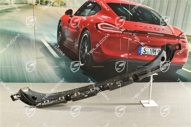 Holding / support rail, rear bumper, centre