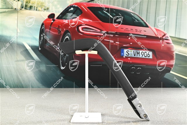 Haltergriff mittelkonsole, Glattleder Schwarz, L