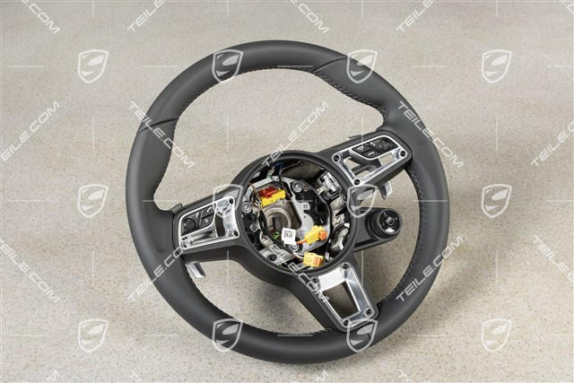 Sportlenkrad GT Leder Schwarz, Multifunktion, Heizung, Sport Chrono Plus