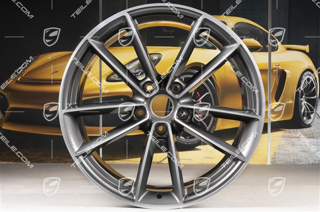 21" Felga Carrera Classic, 11,5 J x 21 ET67, Titan
