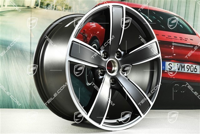 20" Felga Carrera Sport, 10,5J x 20 ET47, czarny satynowy półmat