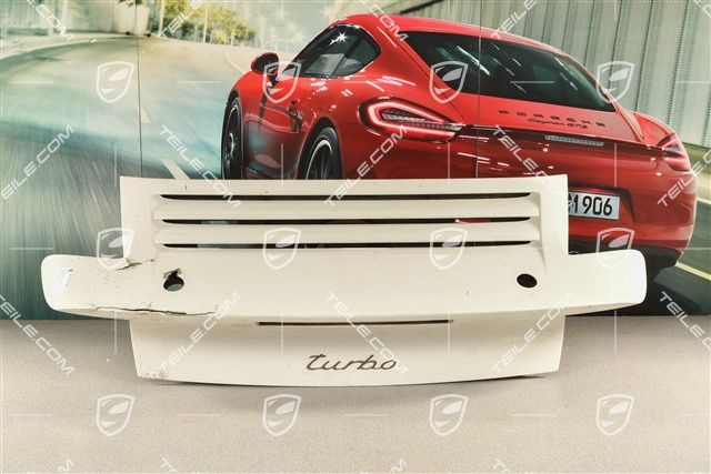 Motordeckel Turbo, ohne Anbauteile (beschädigt)