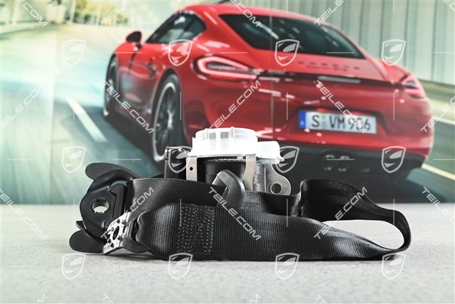 Hintere Sicherheitsgurt, Schwarz, L