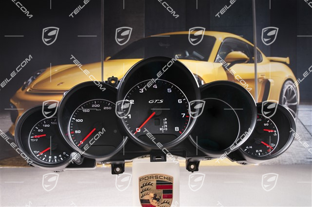 Licznik, czarne tarcze, Tiptronic, GTS 3.6 Turbo V6