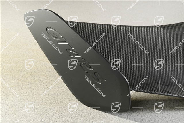 GT4RS Rear spoiler / wing, Carbon high gloss black, wing, complete