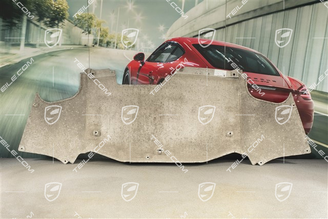 Verkleidung, hinten, Anhaenger-Zugvorrichtung elektrisch ausklappbar