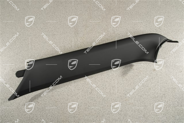 Verkleidung von A-Säule, Schwarz, L