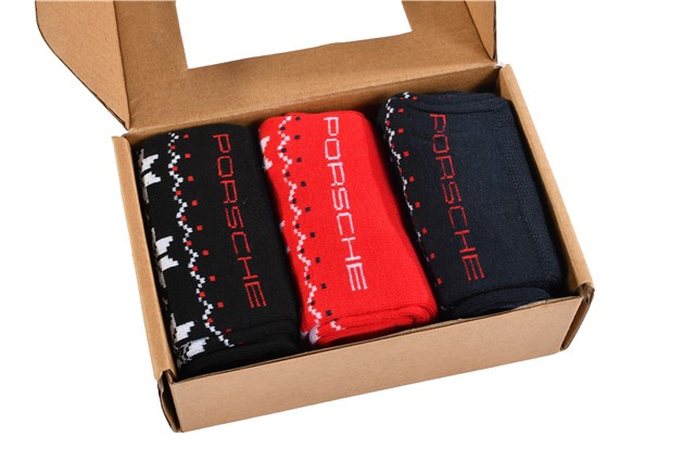 Komplet 3 par skarpetek – Świąteczne, ciemnoniebieski/czerwony