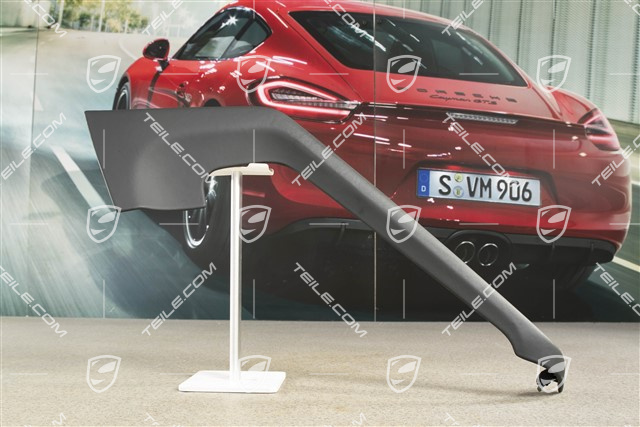 Mittelkonsole, Blende seitlich, Leder, Schwarz, L