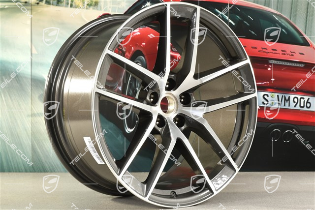 20" Felge "Macan S" 10J x 20 ET19, Titan