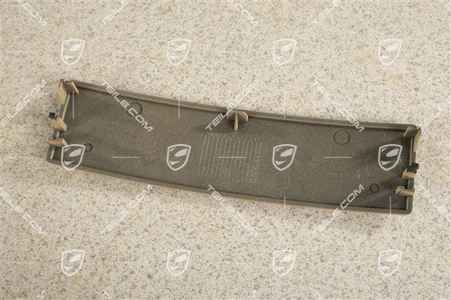 Blinddeckel / Endkappe Mitteltunnel hinten, Sandbeige