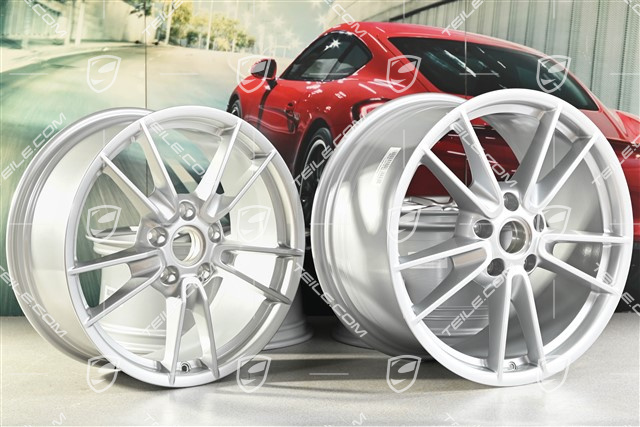 19+20" komplet felg Carrera, felgi: przednie 8,5J x 19 ET52 + tylne 11J x 20 ET80