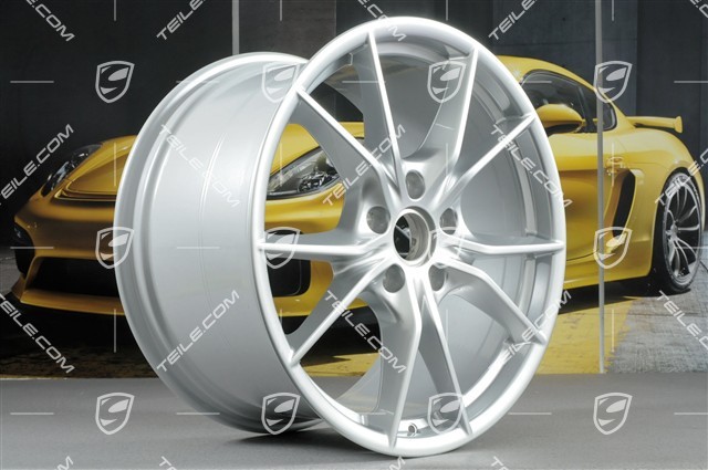 20-inch Carrera S (IV) wheel rim set, rims 8,5 J x 20 ET49 + 11,5 J x 20 ET76, for summer tyres