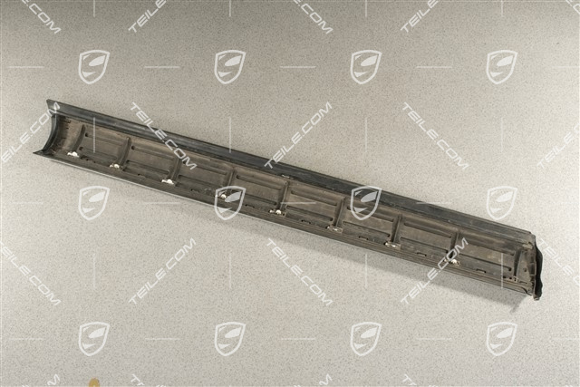 Listwa drzwi przednich, Pakiet aluminium, Czarno-szara, R