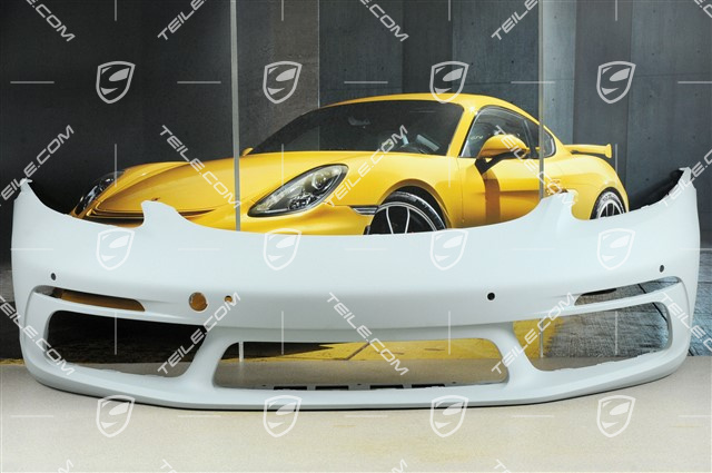 Front bumper, lining, GTS / Sport Design Package, with ParkAssist / w/o headlamp washer