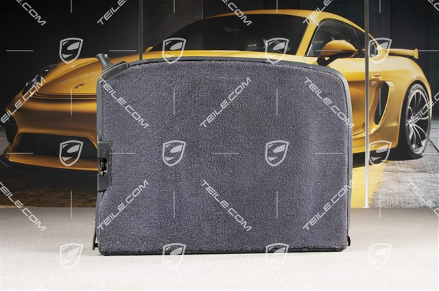 Oparcie tylnego siedzenia, Skóropodobne, Niebieskie, Cabrio, L