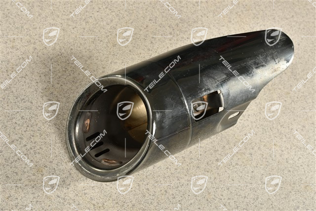 Endrohr, S 3.0L 250KW, innen, Schwarz, R