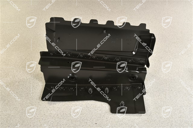 Side boot floor plate, luggage compartment, L