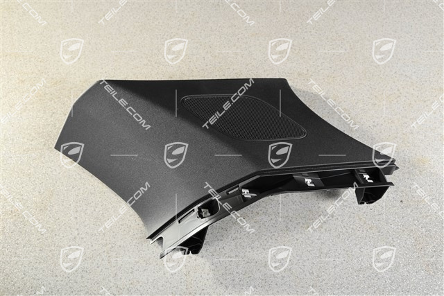 Verkleidung, D-Säule, Schwarz, R