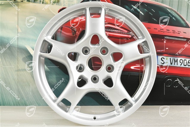 19-inch Carrera S wheel set, 8J x 19 ET57 + 11J x 19 ET51