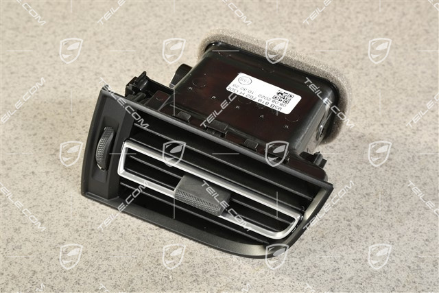 Dashboard Side Air vent, Black, R