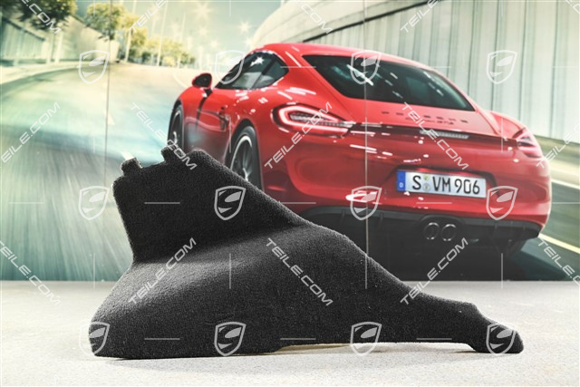 Kofferraumverkleidung, Hinten, Schwarz, R