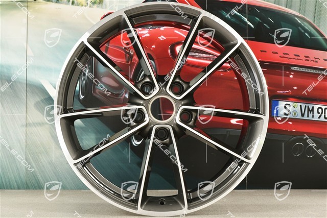 20+21-inch wheel rim set Carrera Classic, rims: front 8,5J x 20 ET50 + rear 11,5J x 21 ET67