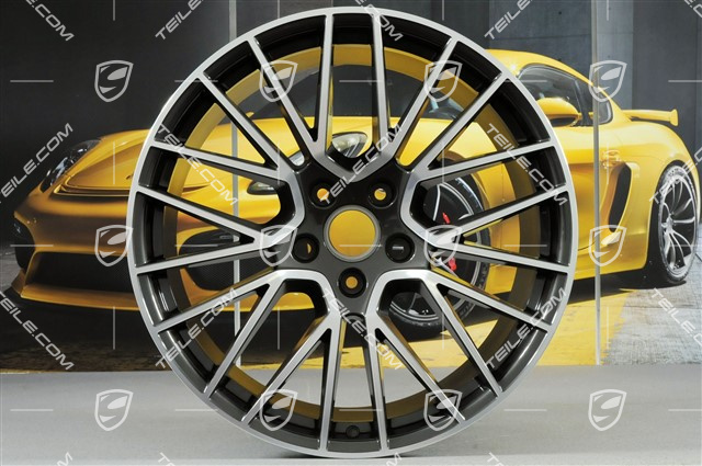 21" Komplet felg Cayenne RS Spyder, 11J x 21 ET58 + 9,5J x 21 ET46