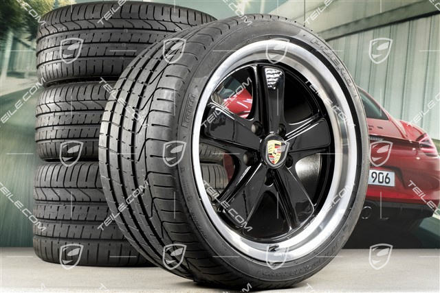 19-inch "911 Sport Classic" summer wheel set, wheels 8,5J x 19 ET55+11,5Jx19 ET67, Michelin summer tyres 235/35 ZR19 + 305/30 ZR19, with TPMS