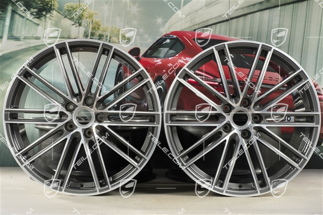 22-inch wheel rim setTurbo IV, 11,5J x 22 ET52 + 10J x 22 ET48, for Coupé