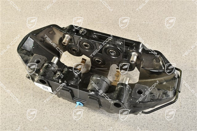 Fixed calliper, front axle, Turbo / TurboS, PCCB, Black, L