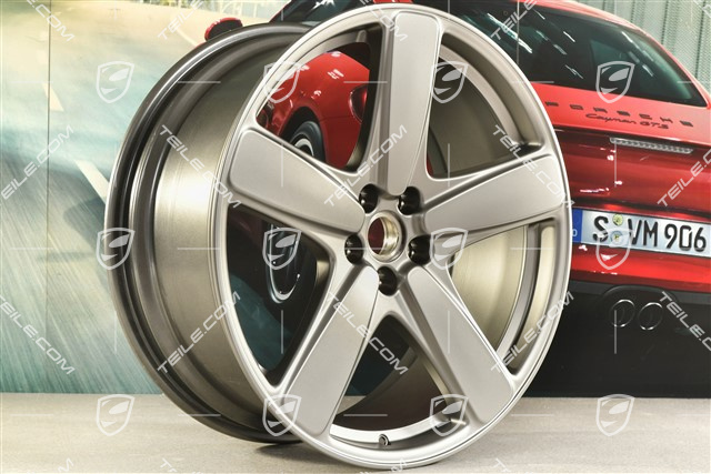 21-inch "Sport Classic", Platinum satin-matt, rim 9J x 21 ET 26